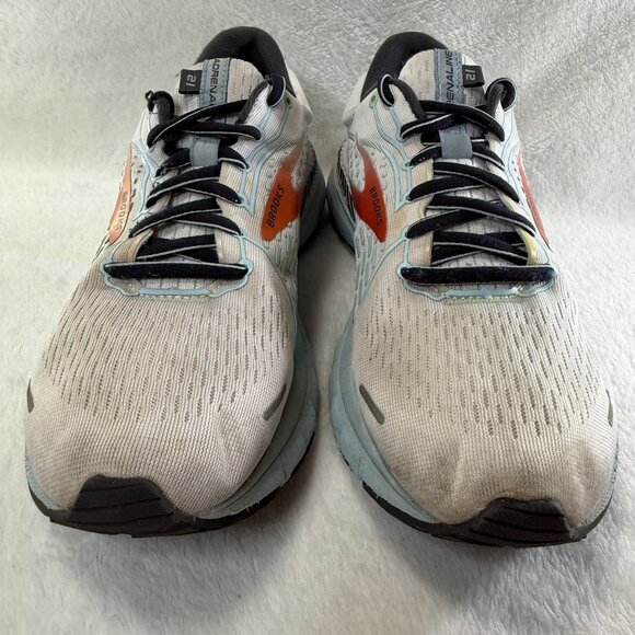 Brooks Adrenaline GTS 21 Running Shoes White/Orange Women's Size 9 Lightweight - Picture 4 of 8